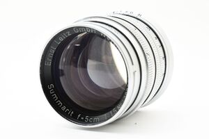 ★外観極上★ ライカ Leica Summarit 5cm 50mm F1.5 前期 120万台 ズマリット【Mマウント用】★完動品★ #48P09#41218067