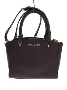 MICHAEL KORS◆ショルダーバッグ/レザー/PUP/無地/35H7GE0S1L