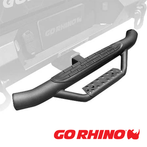 【GO RHINO 正規品】Dominator ヒッチステップ 2インチ角 D360T ビーバーステップ リアステップ リアバンパーステップ ブラック