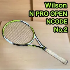 Wilson ウィルソン Nコード Nプロ オープン 硬式用 テニス ラケット