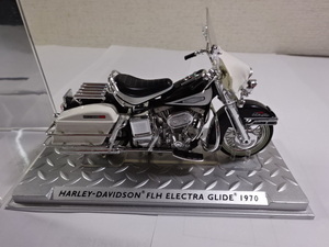ディアゴスティーニ　1／２４　1970Harley-Davidson ELECTRA　GLIDE FLH1200