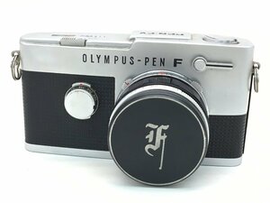 オリンパス PEN-FV レンジファインダー フィルムカメラ シャッター確認済み ジャンク 中古【UW110311】●