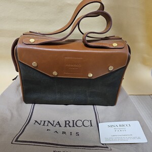 Nina Ricci ニナリッチ レザー ハンドバッグ 