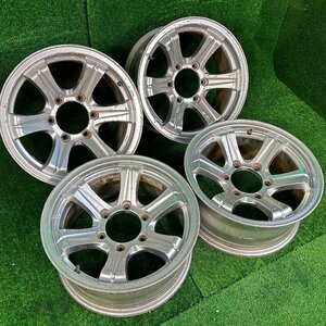 16×7j 6h ＋5 139.7 WEDS ウェッズ KEELER FIELD キーラー フィールド アルミ ホイール ホイル 16 インチ in 6穴 pcd 4本 菅16-168