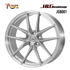 送料無料 トレジャーワン J&G breakthrough JGB001 10J-20 +22 5H-112 (20インチ) 5H112 10J+22【4本セット 新品】