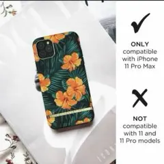 iPhone 11 pro MAX ケース 花柄 カバー 総柄 おしゃれ お花