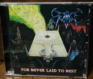 Seance Forever Laid to Rest 1992年デスメタル　再発盤ポスター付　dismember entombed unleashed god macabre nihilist gorement