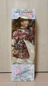 PORCELAIN DOLL ポーセリンドール 磁器人形 ビスクドール 西洋人形 高さ 約42cm 中古