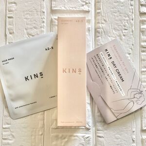 KINS キンズ クレンジングオイル 100ml+FACE MASK+DAY CREAMサンプル 新品