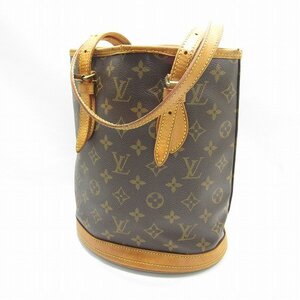 1円スタート LOUISVUITTON ルイヴィトン バケットPM トートバッグ M42238 FL1003 モノグラム レディース ヴィンテージ ショルダー