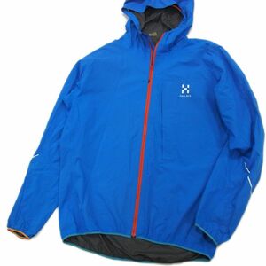 定価2万円●HAGLOFS ホグロフス リムプルーフ ジャケット シェル マウンテン パーカー アウトドア メンズ Mサイズ 正規品 1円スタート