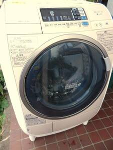 日立 ドラム式 電気洗濯乾燥機 組込型 洗濯9Kg 乾燥6Kg BD-V3500L　*0724