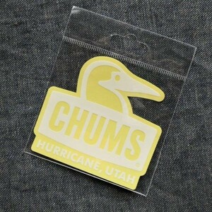 チャムス ステッカー Sticker CHUMS Booby Face ホワイト CH62-1124 新品 防水素材