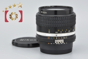 【中古】Nikon ニコン Ai-S NIKKOR 35mm f/2