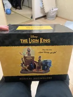 Disney×Lion King ライオン・キング スノードーム　オルゴール