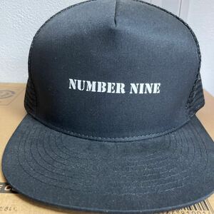 NUMBER (N)INE メッシュキャップ ブラック キャップ ニューエラ 帽子 黒 TOKYO BASE ヒステリックグラマー supremeナンバーナイン