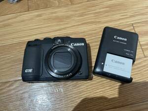 Canon PowerShot G16 6.1-30.5mm 1:1.8-2.8 コンパクトデジタルカメラ キヤノン 中古