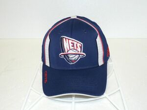 NBA(アディダス製)　ニュージャージーネッツ　CAP　Size：F　845376AA717-112