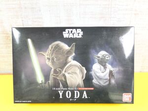 (HOG-33) 未組立！ バンダイ 1/12 STAR WARS スター・ウォーズ「 YODA ヨーダ 」プラモデル ＠60(1)