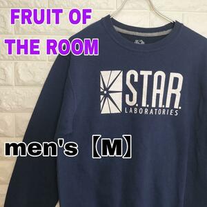 B536【FRUIT OF THE ROOM】スウェット 薄生地【メンズM】