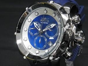 ■稼働品■新品同様■ INVICTA インビクタ 20397 ヴェノムメ SS クロノグラフ クオーツ 1000MT防水 腕時計 ウォッチ ネイビー系 BJ0717