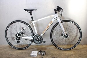 定価8万円■ARAYA MFX アラヤ ホワイト クロスバイク SHIMANO 3X8S サイズ420 2024年モデル 未走行車