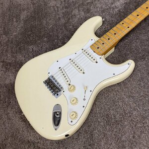 〇【中古】Fender Japan ST67-85 VWH ストラトキャスター ホワイト フェンダージャパン 同梱不可 1円スタート