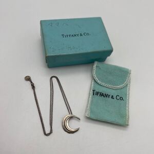 TIFFANY&Co. ティファニー ネックレス フェザームーン アンジュラカミングス シルバー P129