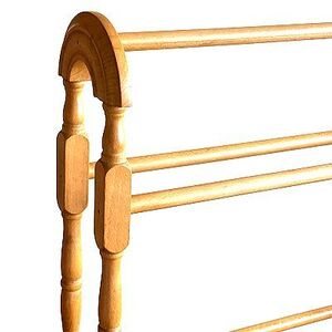 Vintage PINE Towel rack