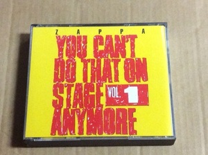 2CD Frank Zappa フランク・ザッパ VOL.1 送料無料 2枚組 You Can