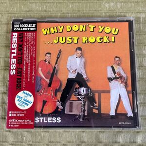 ▲送料無料 ▲CD帯付き レストレス WHY DON