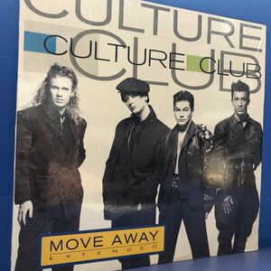 カルチャー・クラブ Culture Club MOVE AWAY シュリンク付 12インチ LP レコード 5点以上落札で送料無料Q