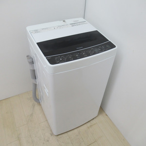 Haier ハイアール 全自動洗濯機 5.5kg JW-C55D-K 2020年製 ブラック 簡易乾燥機能付 一人暮らし 洗浄・除菌済み