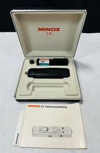 【希少】MINOX LX GERMANY小型フィルムスパイカメラ ミノックス 現状品 