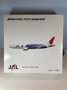 【ジャンク】1:400 ヘルパ 日本航空 B777-200ER 旧ワンワールド塗装 JA704J【送料無料】