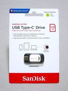 【未開封】SanDisk USBメモリ 128GB USB Type-C フラッシュドライブ SDCZ450-128G-A46