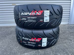 YOKOHAMA ヨコハマタイヤ ADVAN A050 G/S 225/45 R17 2本 16年17週製造　未使用