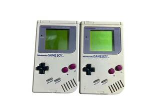 to0626a ゲームボーイ本体 DMG-001 2台セット ゲームボーイ GB 動作未確認