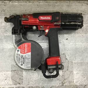 【中古品】★マキタ(makita) 高圧エアネジ打ち機 AR411HR