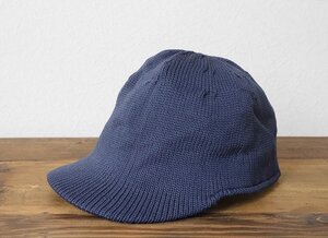 ★送料無料 50%OFF 新品★ HICOSAKA ◆ Wrap Cap ニットキャップ ハイネイビー 軽量 シーズンレス ユニセックス ヒコサカ ◆ C103