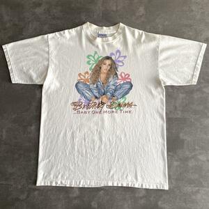 激レア 90s ビンテージ USA製 BRITNEY SPEARS ブリトニースピアーズ プロモ Tシャツ XL 90年代 当時物 HIPHOP RAP TEE SADE BJORK