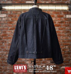 激レア『LEVI’S VINTAGE CLOTHING』WAIPER EXCLUSIVE 506XX 1st 1936年モデル「T-BACK」デニムジャケット リーバイス 限定 Gジャン LVC 