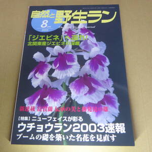 ＹＮ1-240911☆「自然と野生ラン　2002年8月号」特集：ウチョウラン☆