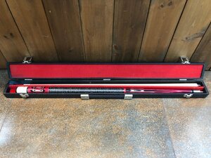 ◆J＆J ビリヤード キュー 148cm ケース付き 中古◆12588★