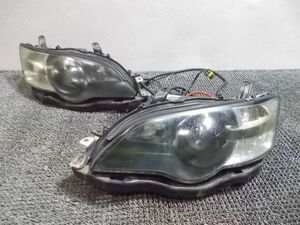 ★激安!★BP5 レガシィ A型 前期 ターボ MT 純正 HID キセノン ヘッドライト ヘッドランプ 左右セット KOITO 100-20791 / Q11-1974