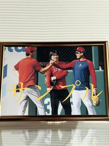 大谷翔平　ヌートバー　A4写真 再会　フレームカラーピンクゴールド 他にも多数出品してますので是非ご覧下さい！