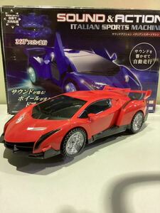 455【中古品】自動走行 SOUND&ACTION ITALIAN SPORT MACHINE 車 玩具