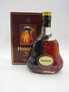 未開栓 古酒【Hennessy XO ヘネシー 350ml クリアボトル 金キャップ】箱有 40% 