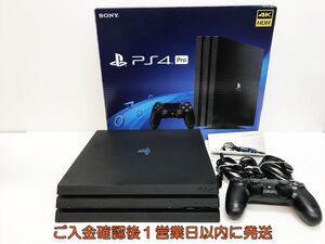 【1円】PS4 Pro 本体 1TB ブラック SONY PlayStation4 CUH-7200B 初期化/動作確認済 プレステ4プロ FW12.00 J04-002yk/G4