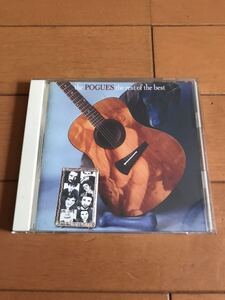 希少! the pogues☆the rest of the best☆ポーグス☆CD☆国内盤☆人気！貴重！レア！ジャンク！